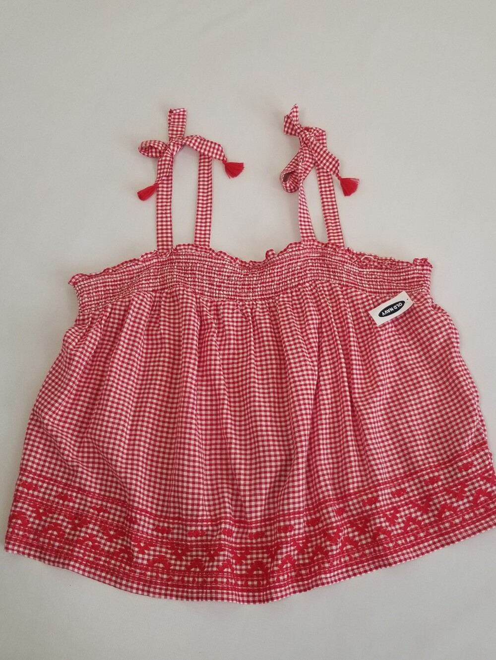 Old Navy Gingham Tank Top XXL NWT